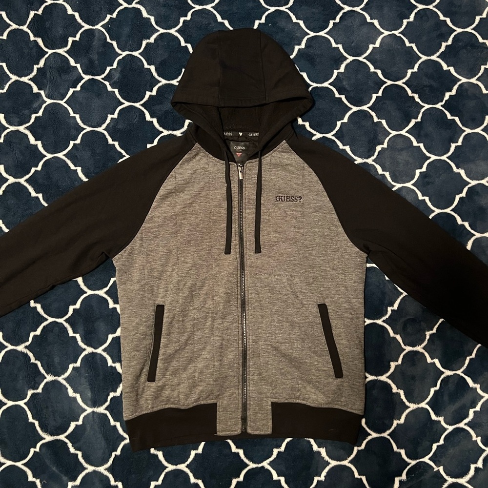 GUESS Black and grey hoodie